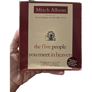 The Five People You Meet in Heaven by Mitch Albom Unabridged Audiobook CD